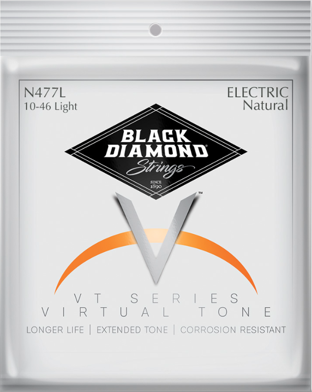 Black Diamond guitare électrique Tirant LIGHT 10-46