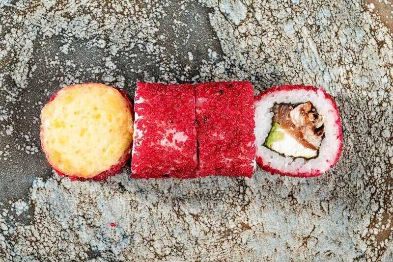 Unagi hot maki - 8 gab.