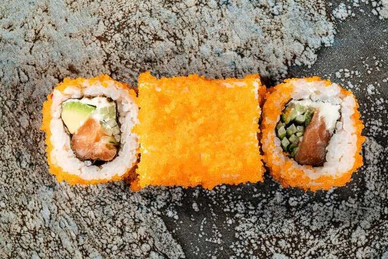 Philadelphia masago maki - 8 gab.