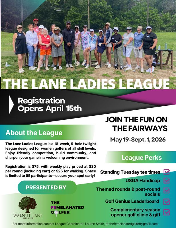 Ladies League Registration 2026