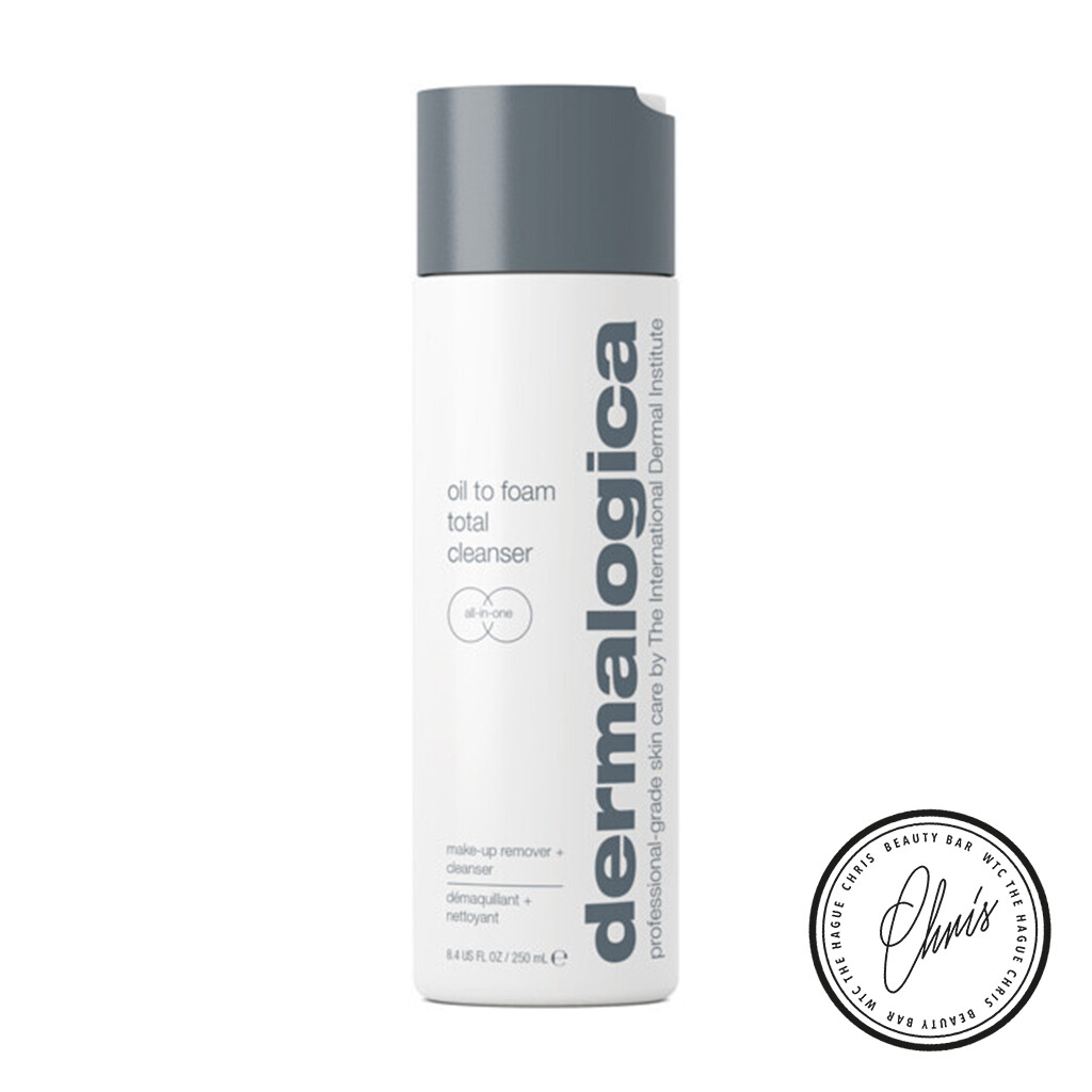 Oil to foam total cleanser
