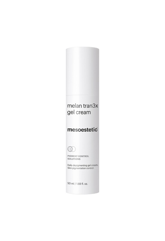 mesoestetic melan tran3x gel cream