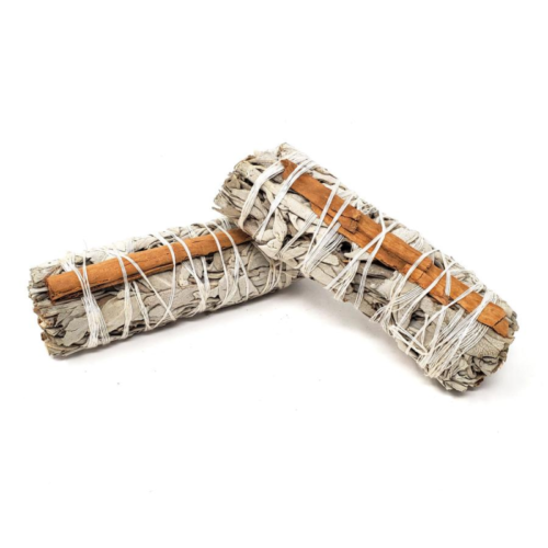 White Sage Smudge Cinnamon Set of 2