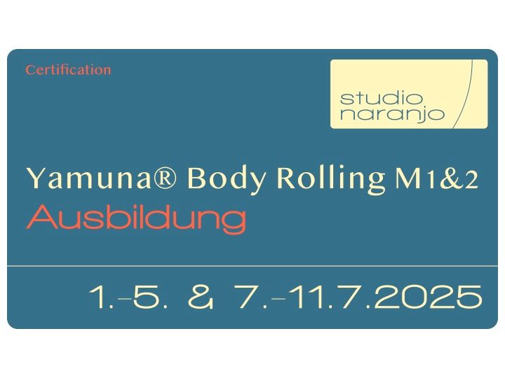 Certification | Yamuna® Body Rolling 1 &amp; 2