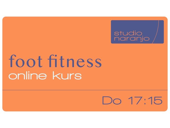 Online Course | Yamuna® Foot Fitness - Thursday  17:15
