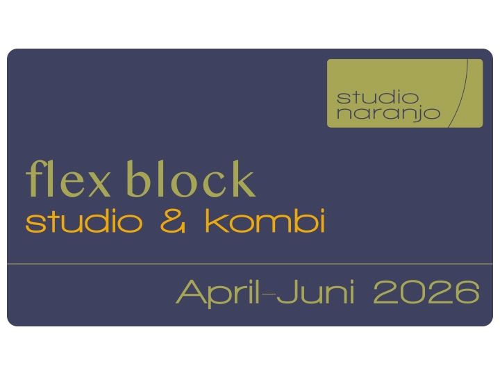 Studio &amp; Kombi Flex Block | April-June 2026