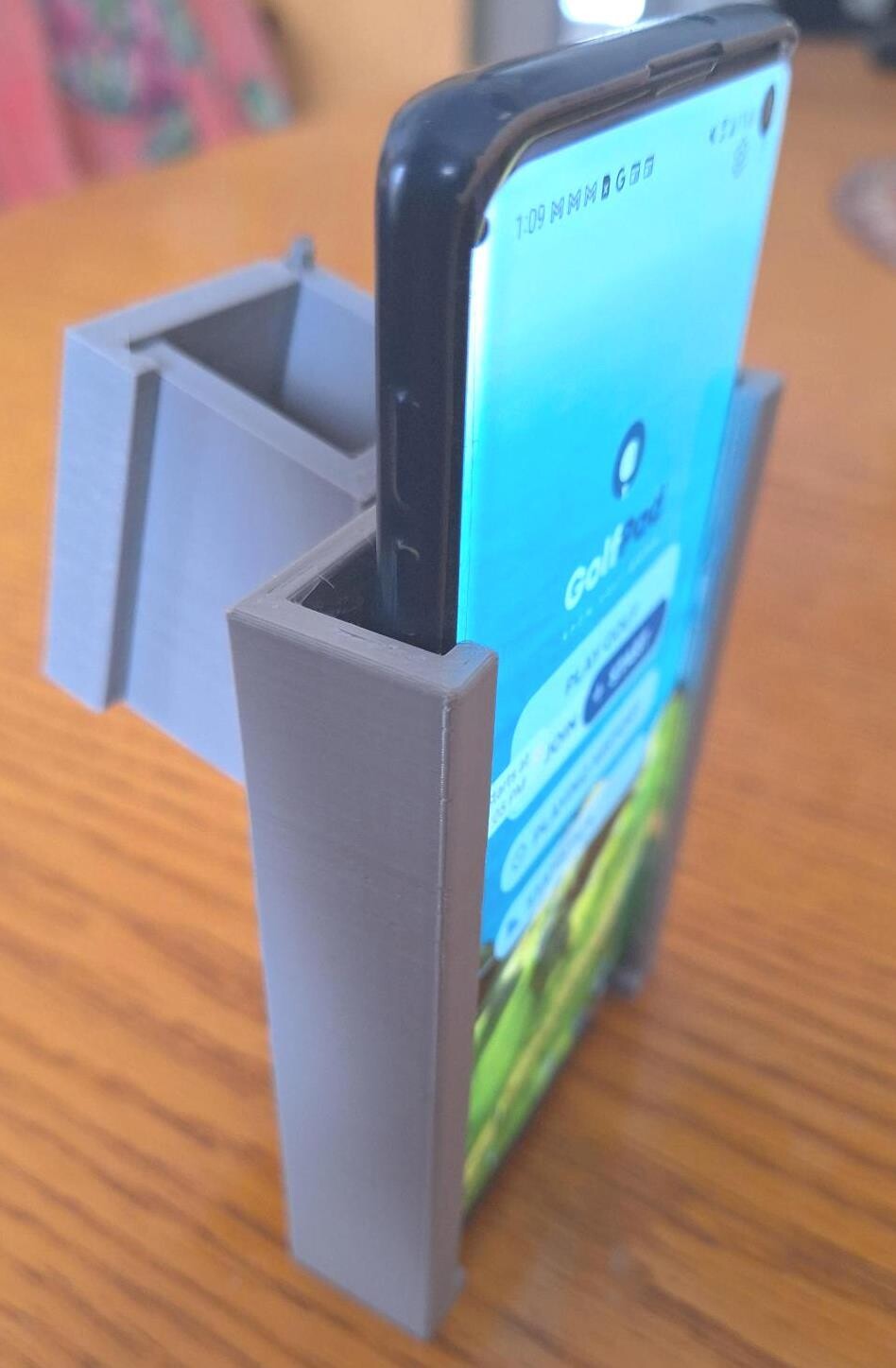 Phone caddy for Golf Cart with 1&quot; roof supports