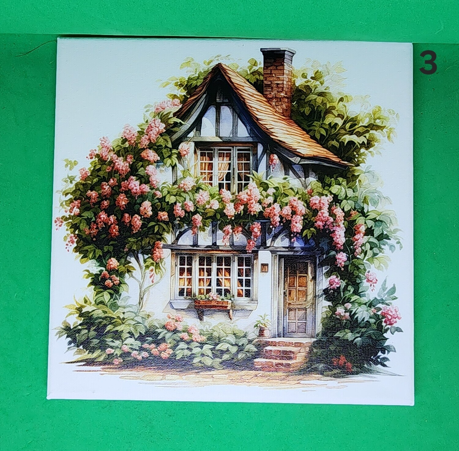 House, UV Printed, Stretched Canvas, EC 9