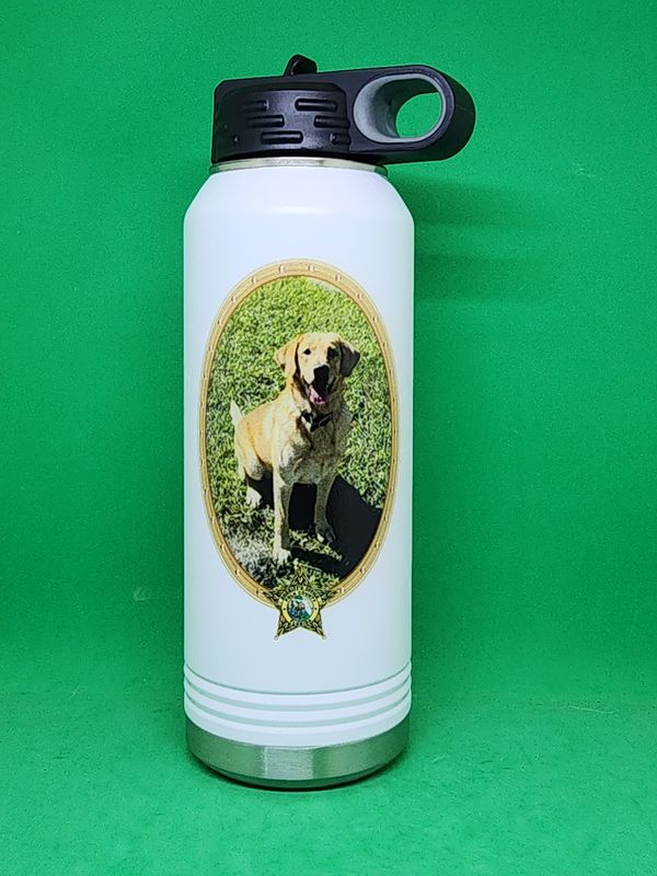 K9 TIGER 32 oz Insulated Bottle