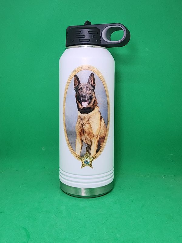K9 JOSIAH 32 oz Insulated Bottle