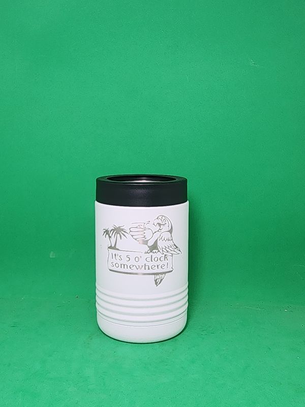 CLOSEOUT, Can Cooler, 5 O&#39;Clock Somewhere