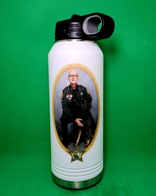 K9 2024 K9 of the Year, K9 Duncan and Deputy Mark Smith, 32 oz Insulated Bottle