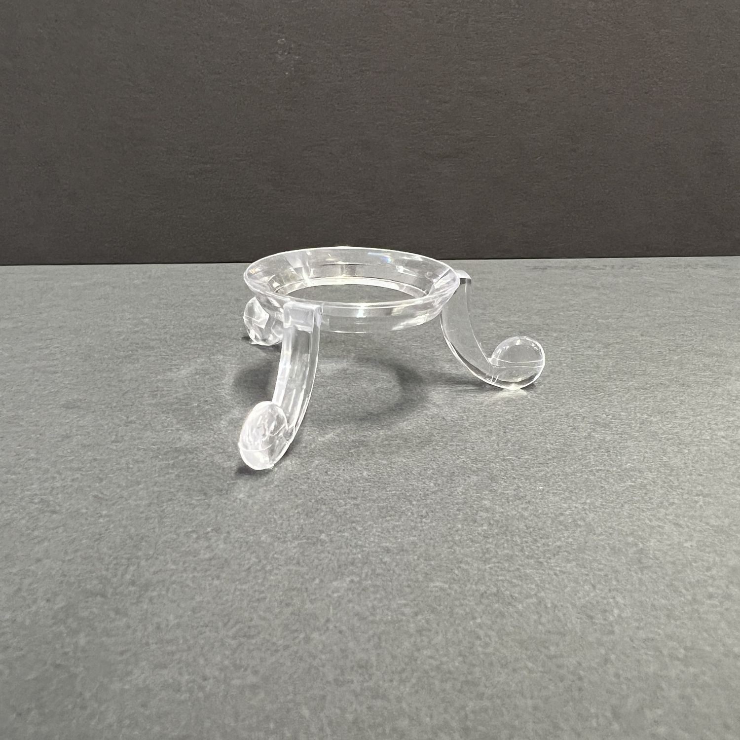 3 Leg Lucite Stand Clear