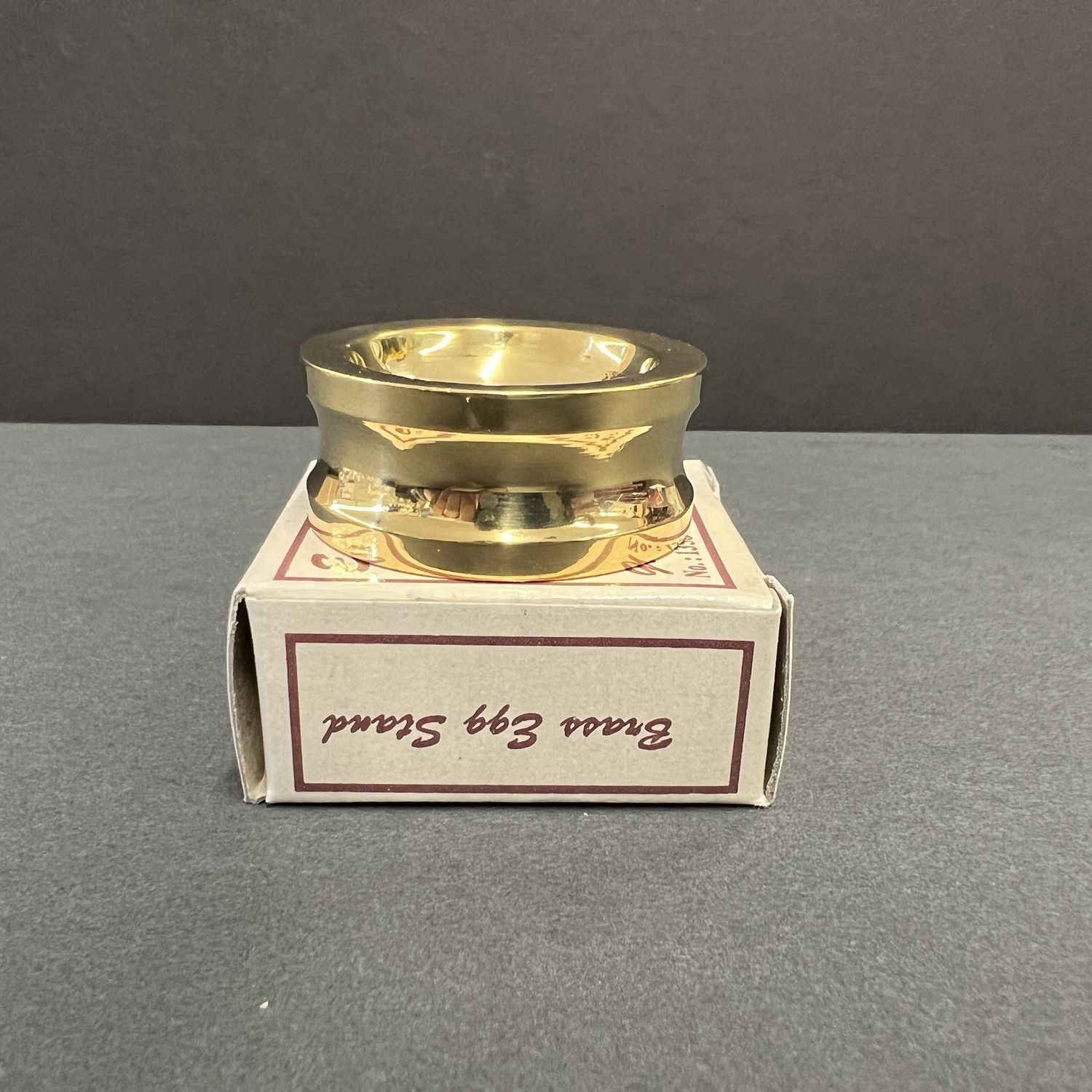 Heavy Brass Egg Stand