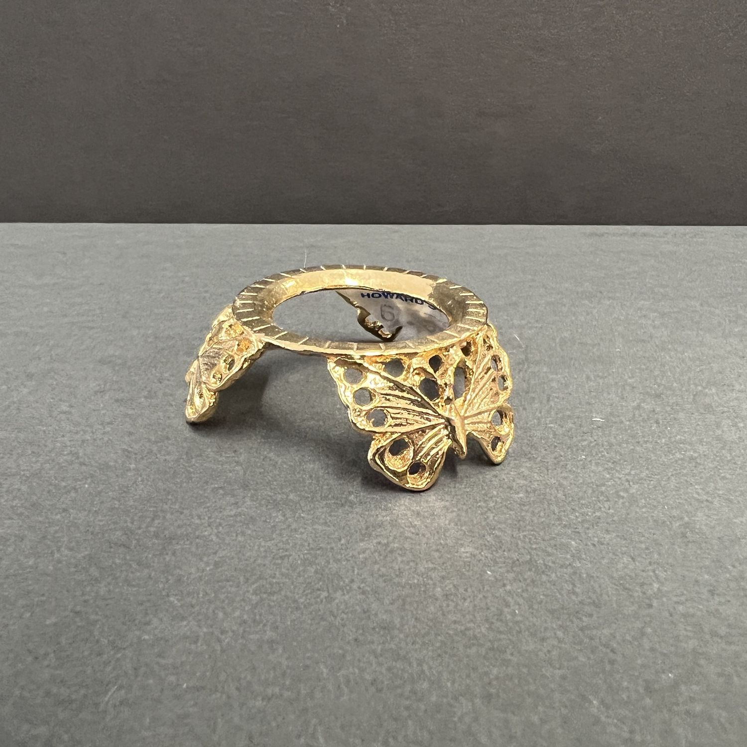 Gold Butterfly Egg Stand/Holder