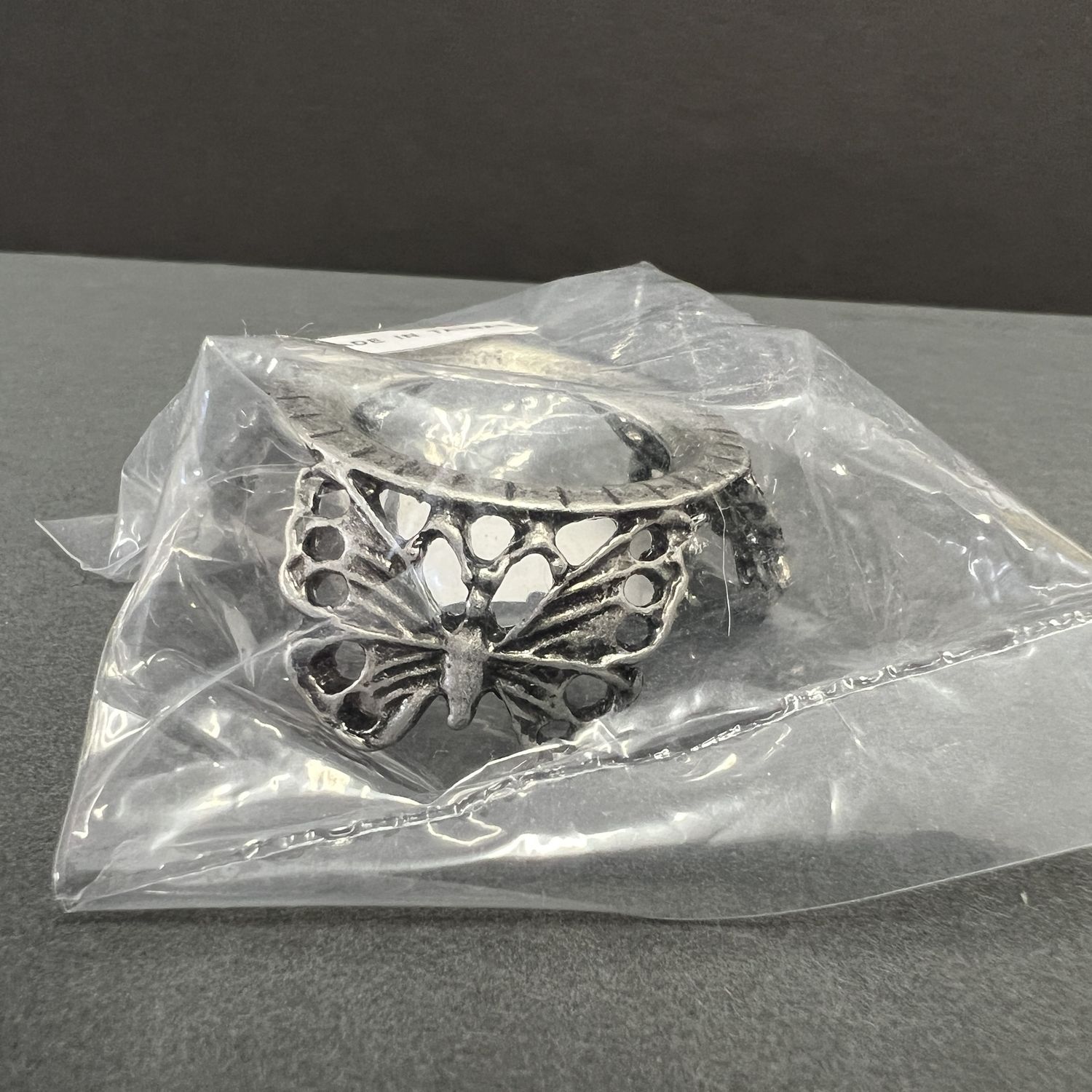 Pewter Butterfly Egg Stand/Holder