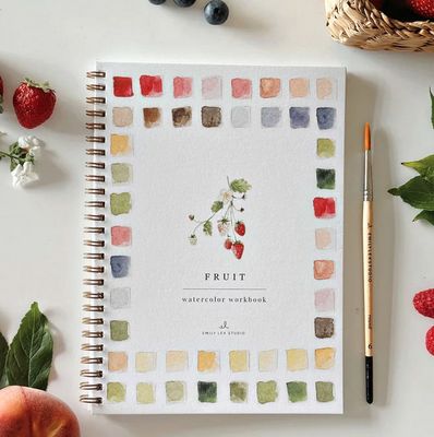 Fruit Watercolor Workbook
