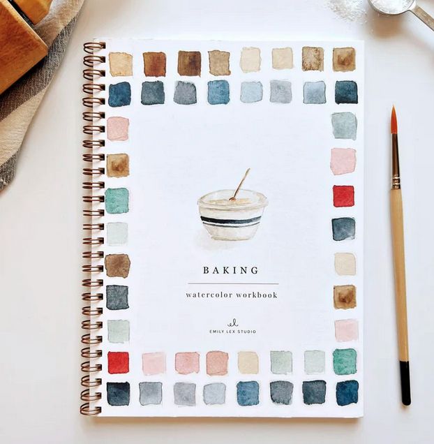 Baking Watercolor Workbook