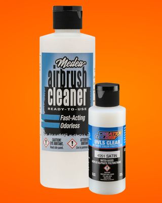 Airbrush Paints, Mediums, Cleaners