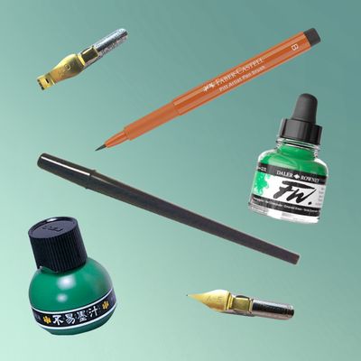 Calligraphy, Inks &amp; Sumi