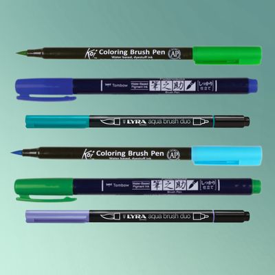 Watercolor Markers