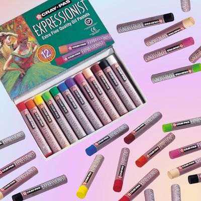 Sakura Cray-Pas Expressionist