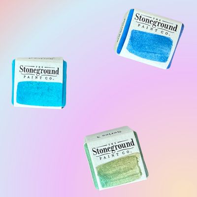 Stoneground Watercolor Pans