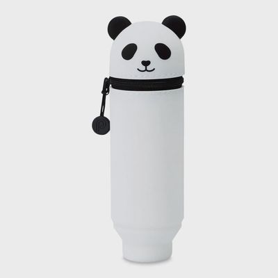 PUNILABO STAND UP PEN CASE BLACK/WHITE PANDA