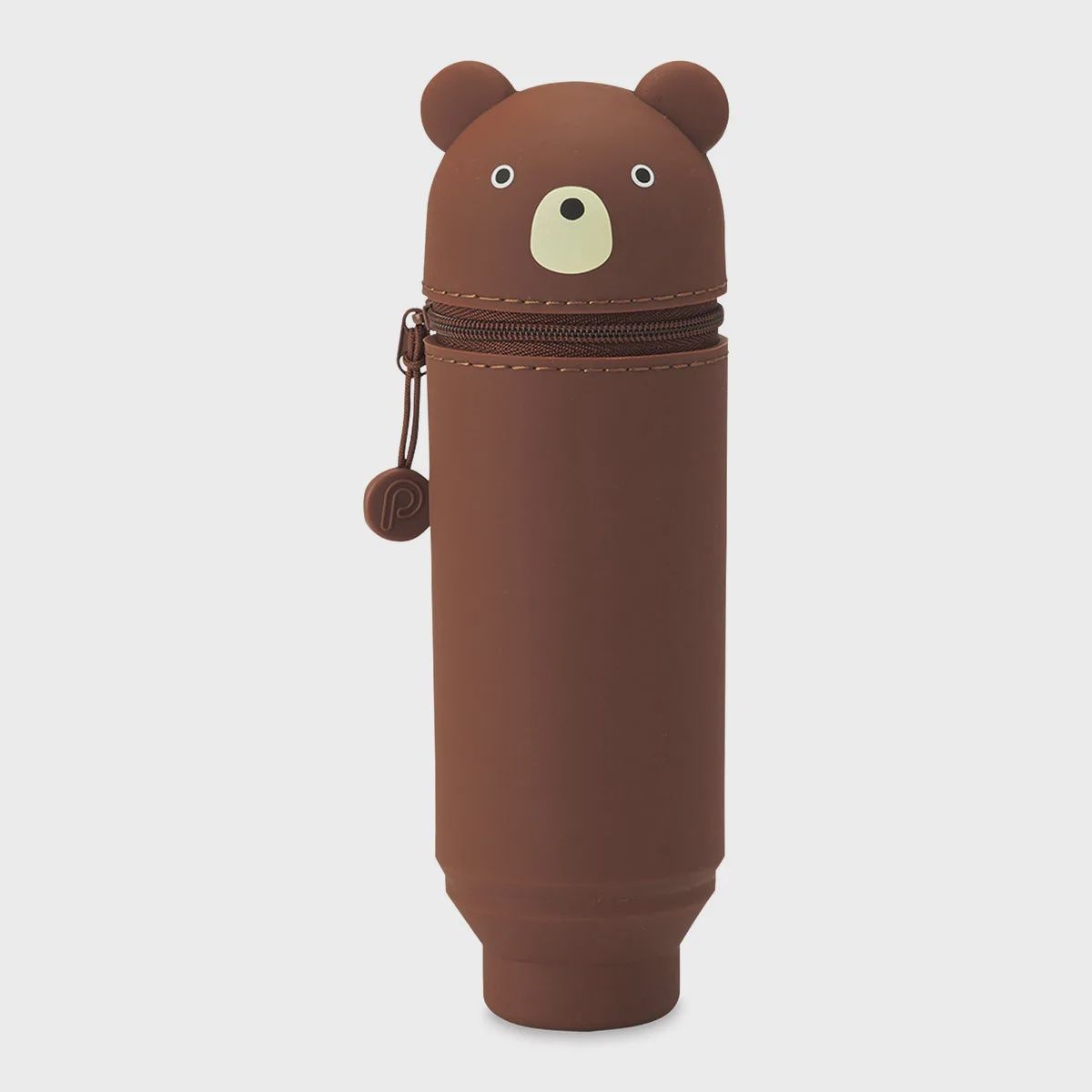 PUNILABO STAND UP PEN CASE BROWN BEAR