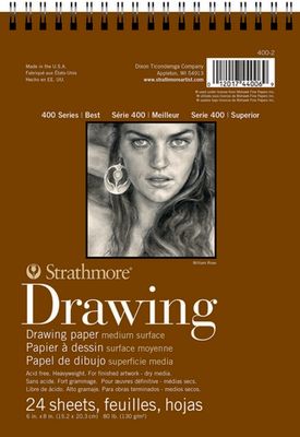 #400 DRAW PAD MED 6X8 WIRE 24