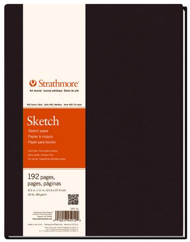 #400 HARDBOUND SKETCH 11X14 192