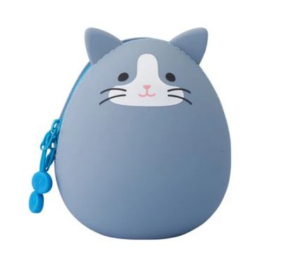 PUNILABO EGG POUCH GRAY CAT
