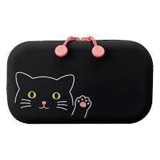 PUNILABO ZIPPER POUCH BLACK CAT