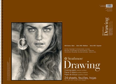 #400 DRAW PAD MED 14X17 WIRE 24
