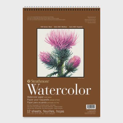 #400 WATERCOLOR PAD 11X15 WIRE