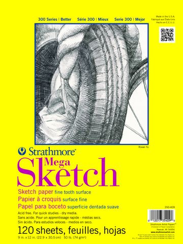 #300 SKETCH PAD 3.5X5 WIRE 100