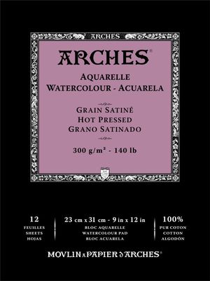 AR WC HP PAD 140 NW 9X12