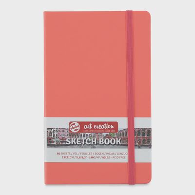 TALENS ART CREATION SKETCHBOOK CORAL 5.11X8.27