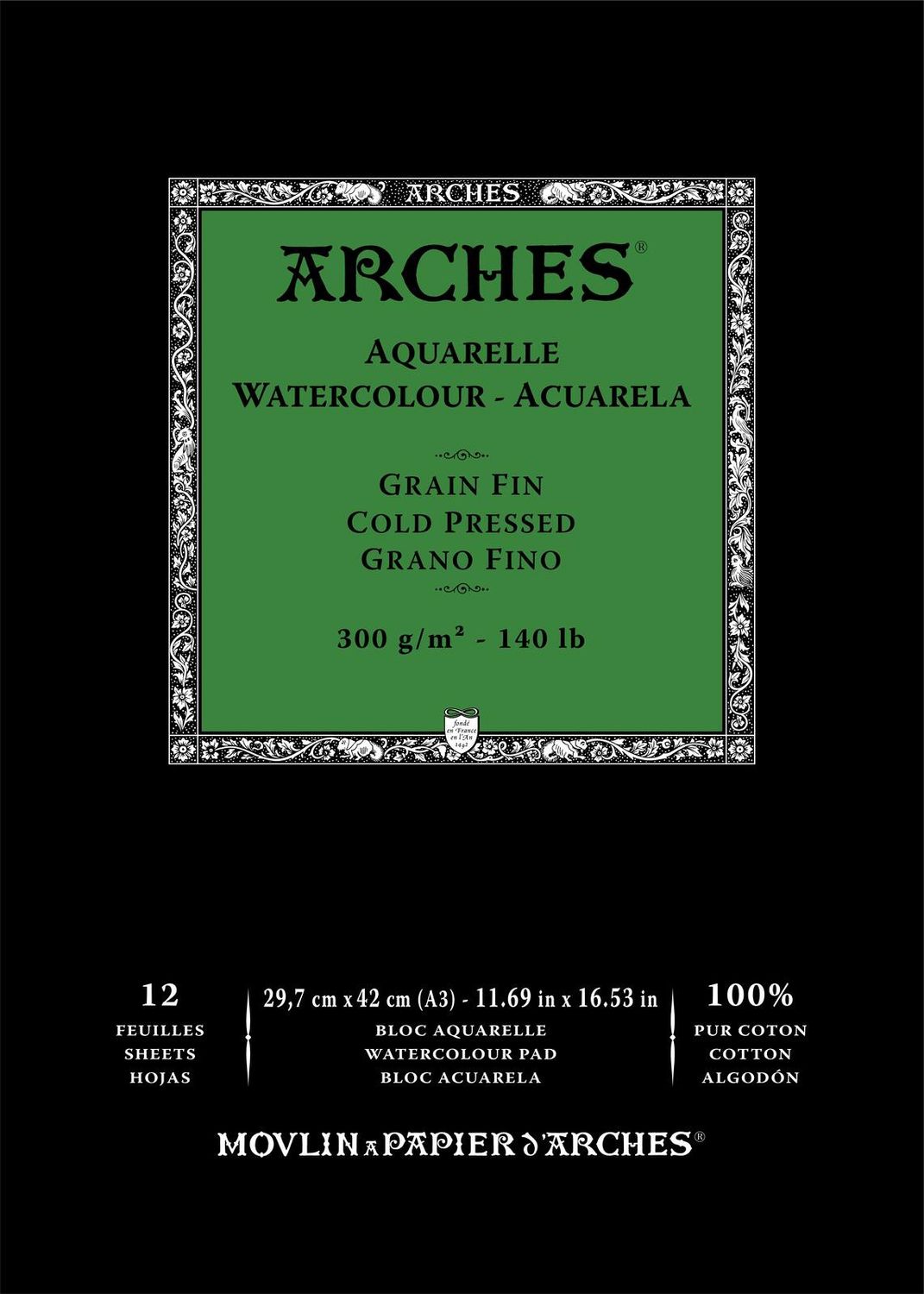 ARCHES WC PD 140CP11.7X16.5 12