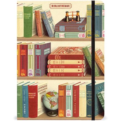 LIBRARY BOOKS NOTEBOOK 6X8