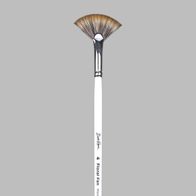 ROSS FLORAL #4 FAN BRUSH
