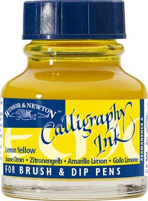 CALLIGRAPHY INK 30ML LEMON YELLOW