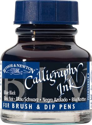 CALLIGRAPHY INK 30ML BLUE BLACK