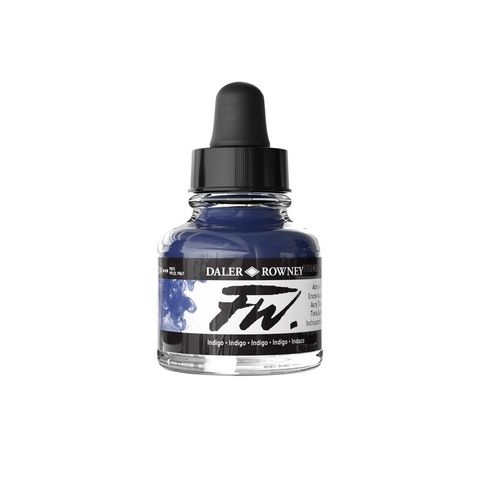 FW LIQUID ACRYLIC INK 1OZ INDIGO