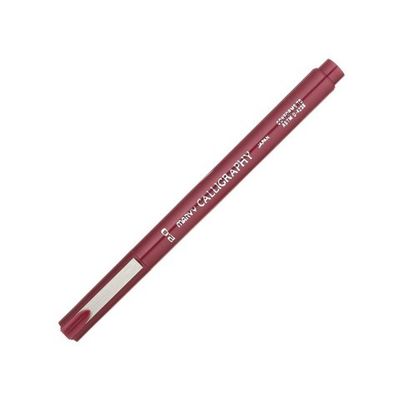 ACID FREE WATER BASED CALLIGRAPHY PEN 2.0MM BURGUNDY