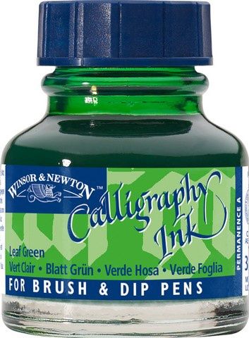 CALLIGRAPHY INK 30ML LEAF GREEN
