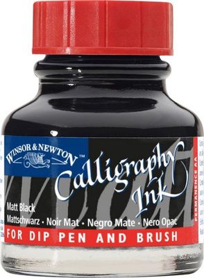 CALLIGRAPHY INK 30ML MATTE BLACK