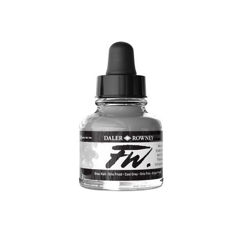 FW LIQUID ACRYLIC INK 1OZ COOL GREY
