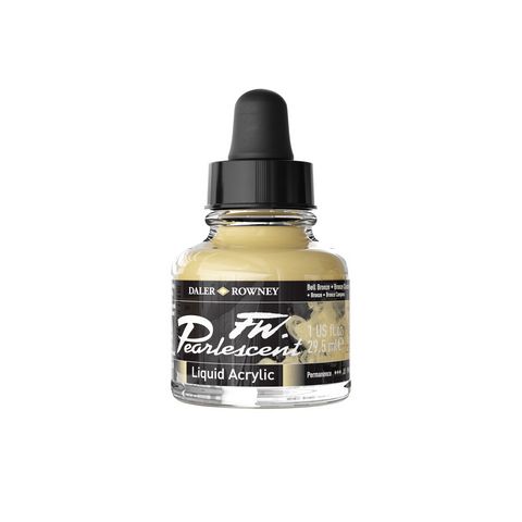 FW PEARLESCENT LIQUID ACRYLIC 1OZ BELL BRONZE