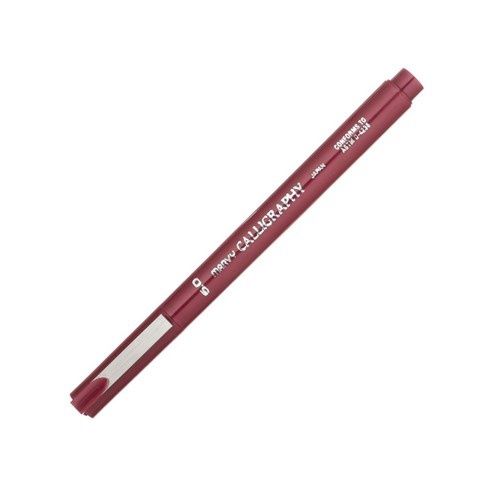 ACID FREE WATER BASED CALLIGRAPHY PEN 5.0MM BURGUNDY